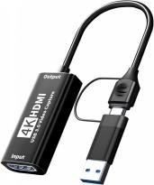 HDMI USB 3.0 /Type-CCapture Card  S-CA-4K-HUB