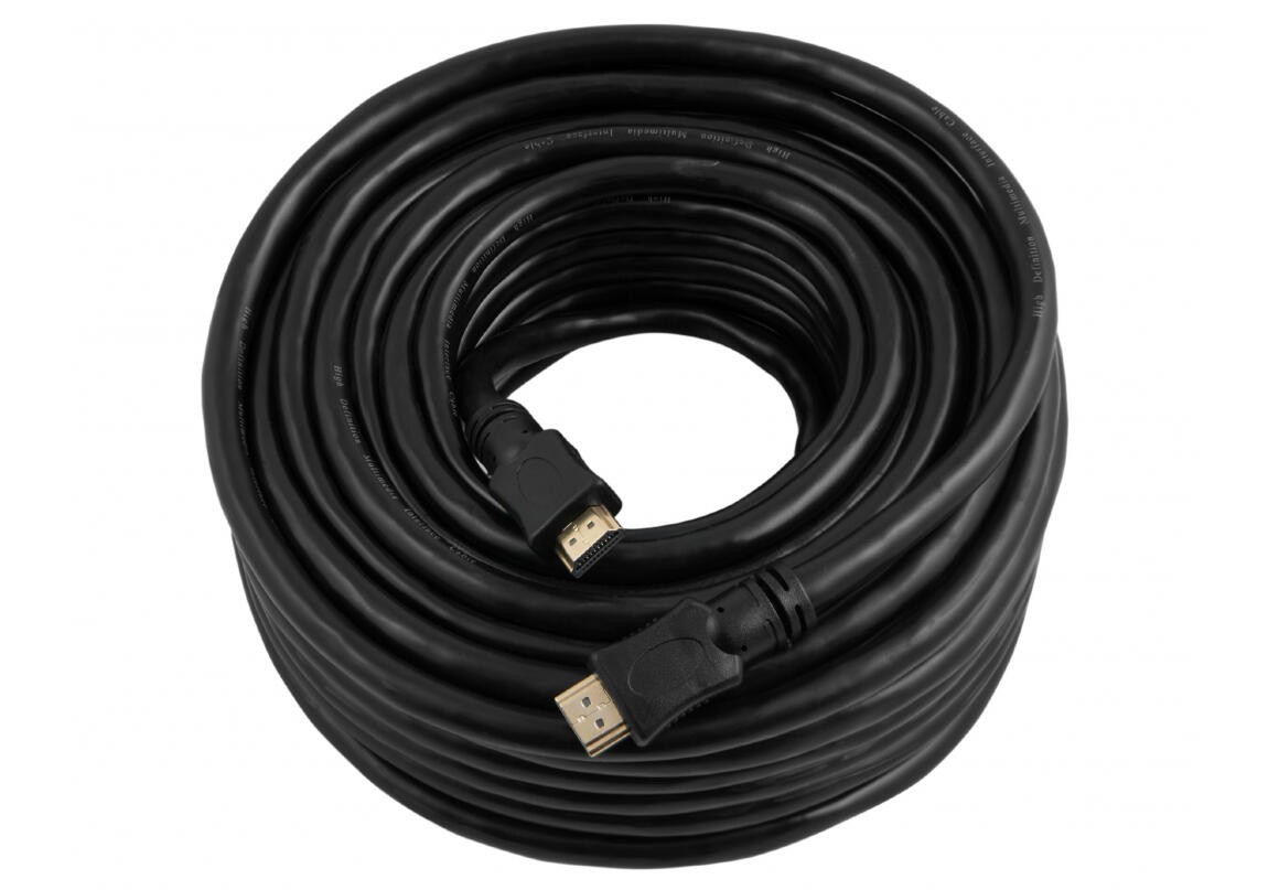 HDMI cable 2.0V Plastic Plug 20m S-H-4K-25M