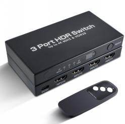 3 in 1 out 4K60Hz Ultrathin HDMI swiç S-SW-4K-301C