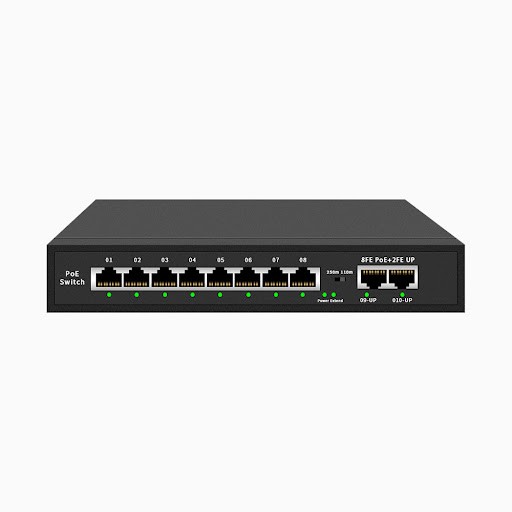 PoE Switç NF1008 8 port 2up 10/100M (65W)