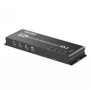 4 in 1 out 4K KVM HDMI QUAD SeaScreen real time multi-viewer S-ST-H14K-401C