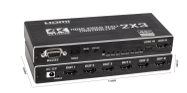 2x3 4K HDMI 1.4DVI/Video Wallcontroller USB S-ST-HDV-203B