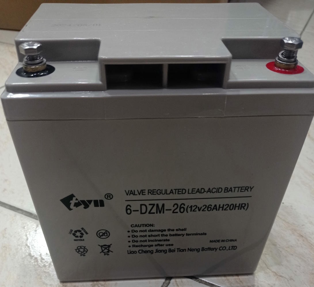 Akkumulýator batareýasy "tyn" 12V26Ah