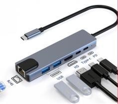 6 in 1 Dockingstation 100Mbps S-DS-T-106B