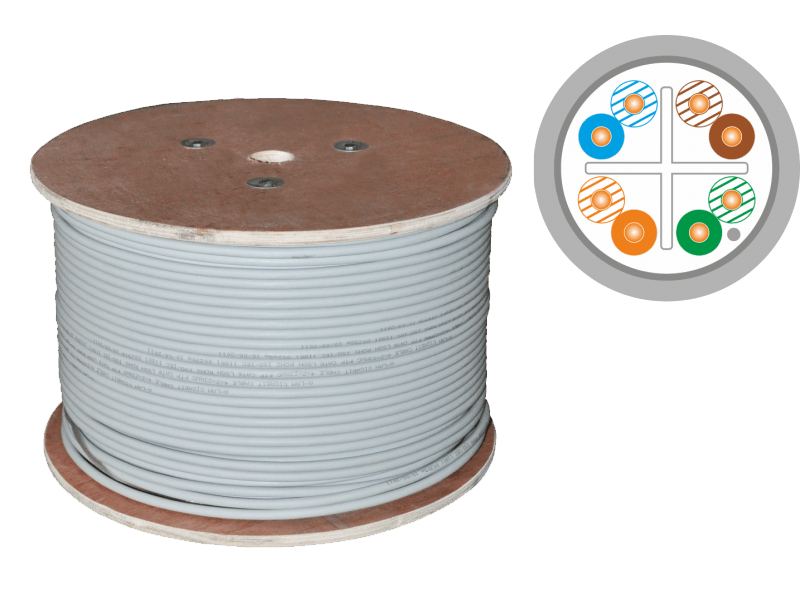 Mis kabeli FTP CAT6 Indoor Cable OFLAZ OL-CAT6E-IN-OCC (305m)