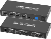2 port  4K @60Hz HDMI KVM switç S-KVM-4K60-201B