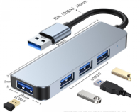 4 in 1 USB Hub S-HB-U-104K