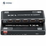 1 in 4 out 4K HDMI 2.0 Splitter S-SP-4K-104C